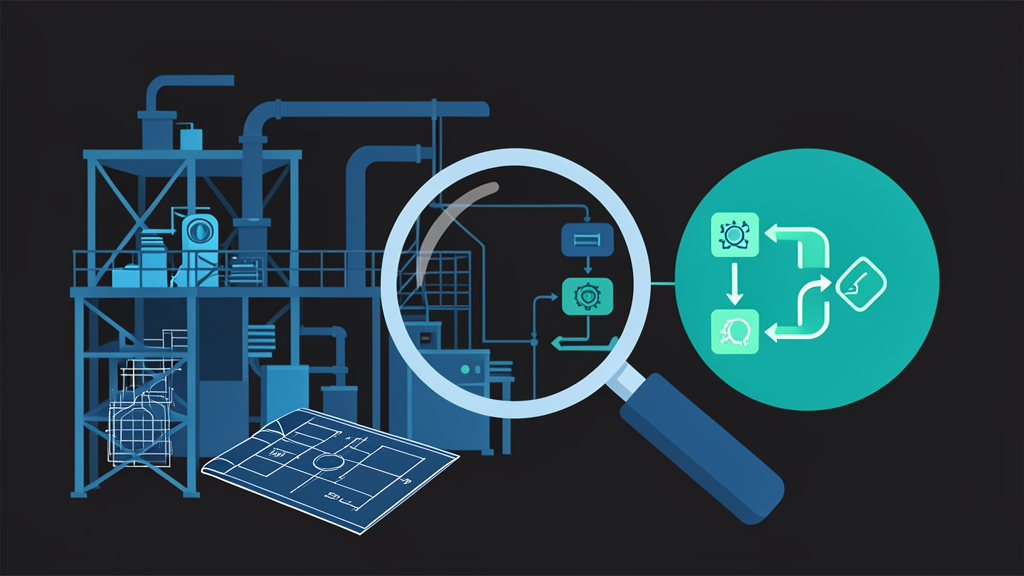 Auditoria de processo industrial para identificar gargalos